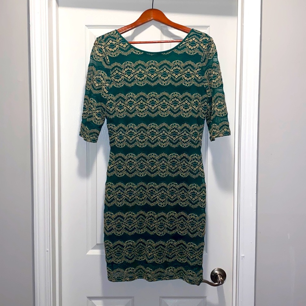 Gianni Bini Lace Dress Size L